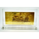 5 000 рублей, сувенир, 24К, цвет, оргстекло