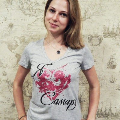 Футболка "Я люблю Самару" Футболка "Я люблю Самару"