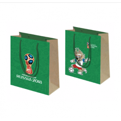 Пакет бумажный 34*28*9см, глянцевый зеленый Пакет бумажный 34*28*9см, глянцевый зеленый