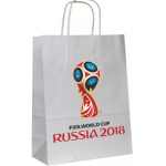 Пакет бумажный  32*27*12см, крафт белый