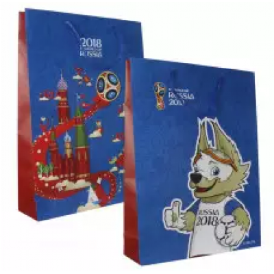 Пакет подарочный 45*33*10 см, матовый синий Пакет подарочный 45*33*10 см, матовый синий