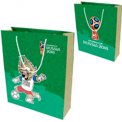 Пакет бумажный 34*28*9см, матовый зеленый Пакет бумажный 34*28*9см, матовый зеленый