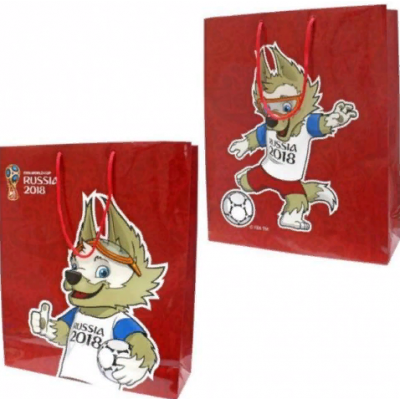 Пакет бумажный 34х28х9, глянцевый красный Пакет бумажный 34х28х9, глянцевый красный