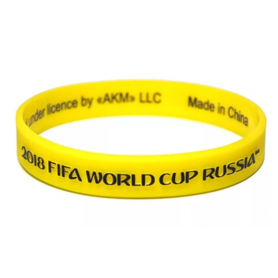 Браслет силиконовый желтый Браслет силиконовый желтый