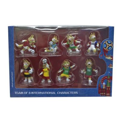 Фигурки 6см Zabivaka International 8 видов в подарочной коробке Фигурки 6см Zabivaka International 8 видов в подарочной коробке
