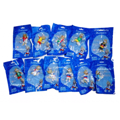 Фигурка 6см "Zabivaka International" в индивидуальной упаковке 11 видов Фигурка 6см "Zabivaka International" в индивидуальной упаковке 11 видов