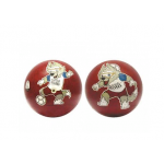 Мяч Zabivaka красный, 15см