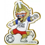 Значок 4см "Забивака" белый фон