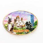 Магнит акриловый "Достопримечательности Тольятти" 