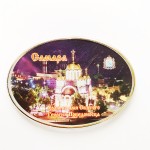 Магнит акриловый "Храм Георгия Победоносца в ночи" 