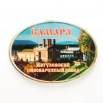 Магнит акриловый "Жигулевский пивоваренный завод" 