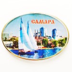 Магнит акриловый "Парусник" 