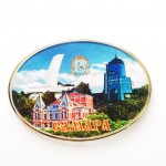 Магнит акриловый "Ладья, Вокзал, Драм театр" 