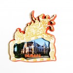 Магнит деревянный Памятник Чапаев "Театр Драмы"