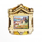 Магнит деревянный Домик "Жигулевский Пивзавод"