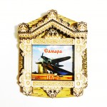 Магнит деревянный Домик "ИЛ-2"