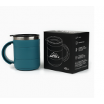 Термокружка «Мастер К», 450 мл, с ручкой, сохраняет тепло 2 ч, 11×8 см, голубая