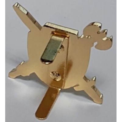 Петличный знак Военная полиция ВС РФ, метал, повседневный Петличный знак Военная полиция ВС РФ, метал, повседневный