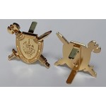 Петличный знак Военная полиция ВС РФ, метал, повседневный