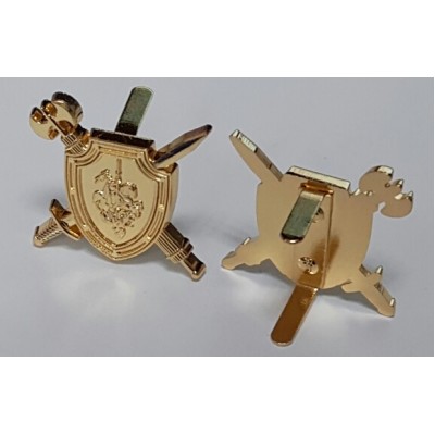 Петличный знак Военная полиция ВС РФ, метал, повседневный Петличный знак Военная полиция ВС РФ, метал, повседневный