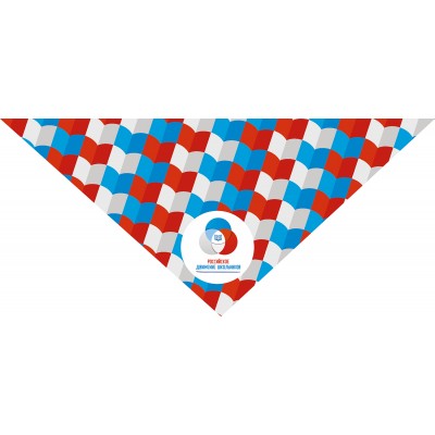 Нашейный аксессуар (Платок) РДШ, 60*60см, треугольник Нашейный аксессуар (Платок) РДШ, 60*60см, треугольник