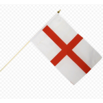 Флаг 15 х 22 см Англия, на палочке