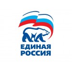 Флаг 90 х135 см "Единая Россия"