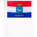 Флаг 15 х 22 см Самара, без палочки