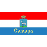 Флаг 90 х135 см Самара