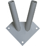 Фасадный кронштейн на 2 флага