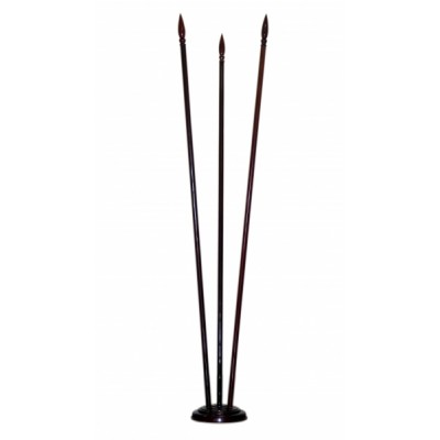 Древко неразборное деревянное 2,5 м Древко неразборное деревянное 2,5 м