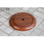 Подставка напольная Блин "Бюджет" деревянная для разборных флагштоков