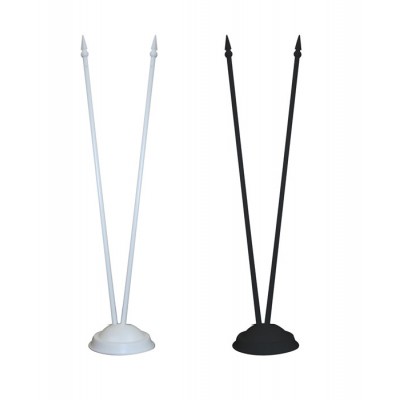 Флагшток пластиковый двухрожковый Флагшток пластиковый двухрожковый