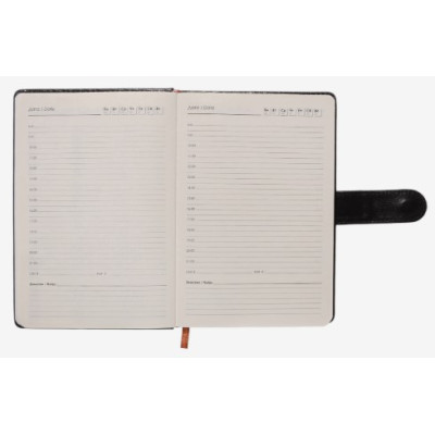 Ежедневник недатированный А5, 112 листов, в линейку, с ручкой, подарочная коробка, черный Ежедневник недатированный А5, 112 листов, в линейку, с ручкой, подарочная коробка, черный