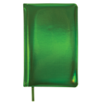Ежедневник недатированный А5 138х213 мм "Holiday" под кожу, 136 л., зеленый