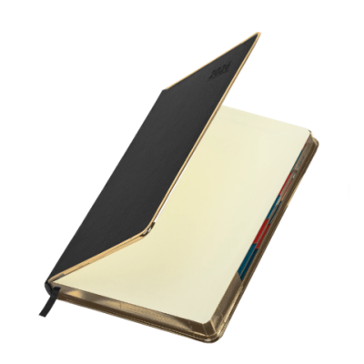 Ежедневник датированный 2026 А5 148х218 мм, GALANT "Infinity Gold", под кожу, черный, Ежедневник датированный 2026 А5 148х218 мм, GALANT "Infinity Gold", под кожу, черный,