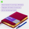 Ежедневник недатированный, А5, 160л., кожзам, "xGold", зол. срез, фуксия Ежедневник недатированный, А5, 160л., кожзам, "xGold", зол. срез, фуксия