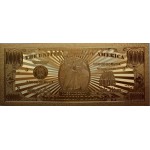1 000 000 долларов США, сувенир, 24К