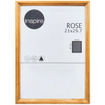 Рамка 21*29,7 см, дерево с акрилом, багет 17 мм, светло коричневый 