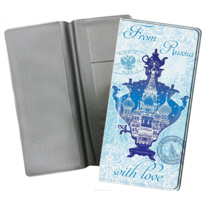 Конверт путешественника "Самовар" для документов Конверт путешественника "Самовар" для документов