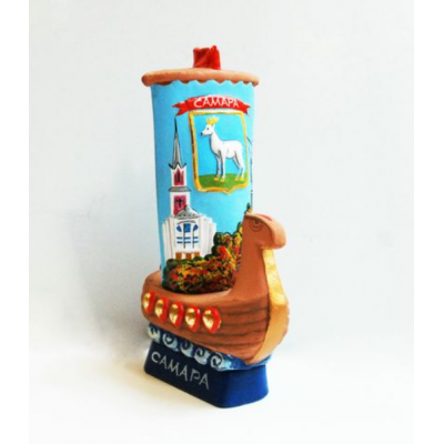 Самарская ладья керамический сувенир Самарская ладья керамический сувенир