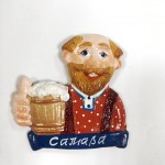 Магнит керамический "Кружка пива. Самара" 