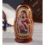 Матрёшка «Православная», 3 кукольная, Владимирская, Казанская, Почаевская
