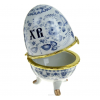 Яйцо-шкатулка "Гжель", 15см Яйцо-шкатулка "Гжель", 15см