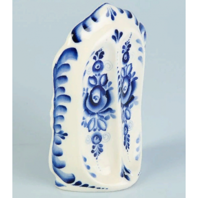 Киот с иконой,гжель "№3" Киот с иконой,гжель "№3"