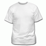 Футболка детская полиэстр, белая, круглый ворот, для сублимации